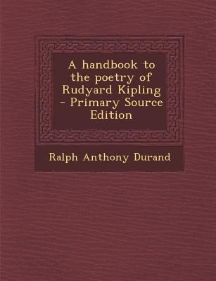 A Handbook to the Poetry of Rudyard Kipling 1294591509 Book Cover