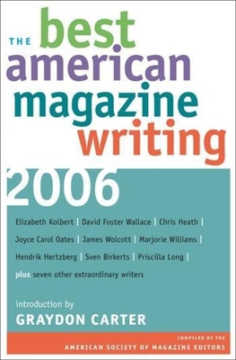 The Best American Magazine Writing 0231139934 Book Cover