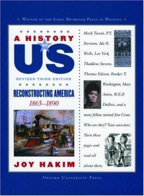 A History of Us: Reconstructing America: 1865-1... 0195189000 Book Cover
