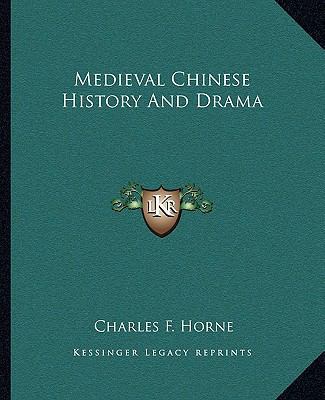 Medieval Chinese History And Drama 1162854510 Book Cover