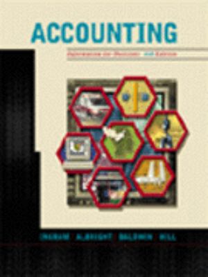 Accounting: Information for Decisions [With CDROM] 0324069537 Book Cover