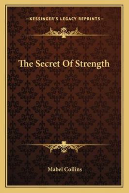 The Secret Of Strength 1162860731 Book Cover