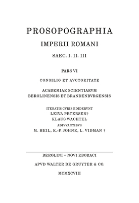 (P) [Latin] 3110150484 Book Cover