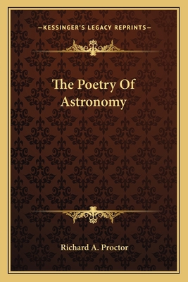 The Poetry Of Astronomy 1163119415 Book Cover