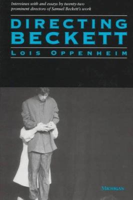 Directing Beckett 0472084364 Book Cover