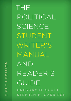 The Political Science Student Writer's Manual a... 1442267100 Book Cover