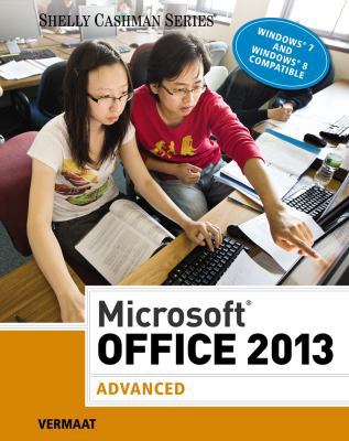 Microsoft Office 2013: Advanced (Hardcover, Spi... 1285166329 Book Cover