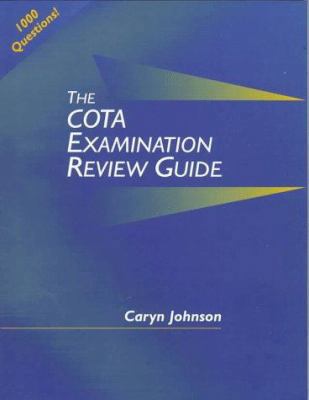 The Cota Examination Review Guide 0803602782 Book Cover