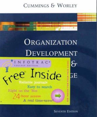 Organization Development and Change 0324019874 Book Cover