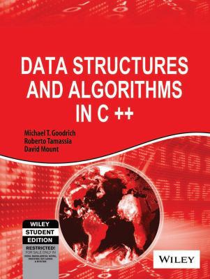 Data Structures And Alogorithms In C++ 8126512601 Book Cover