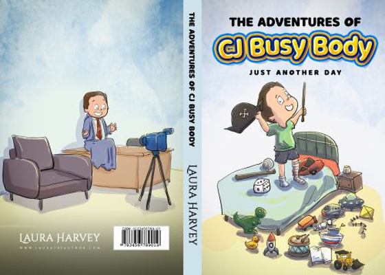Paperback Adventures of CJ Busy Body : Just Another Day Book