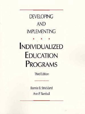 Developing and Implementing Individualized Educ... 0675211425 Book Cover