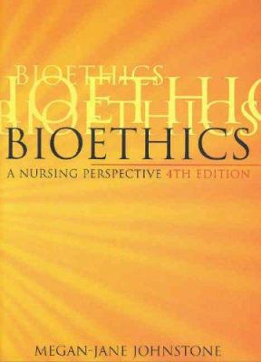 Bioethics: A Nursing Perspective 0729537269 Book Cover