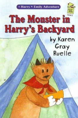 The Monster in Harry's Backyard 0823417832 Book Cover