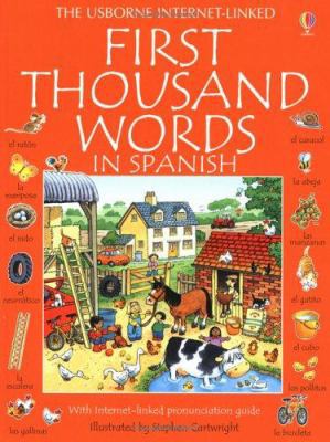 First Thousand Words in Spanish 0746054262 Book Cover