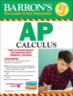 Barron's AP Calculus [With CDROM] 1438076746 Book Cover