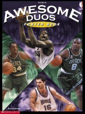 Nba Awesome Duos Poster Book 0439443008 Book Cover