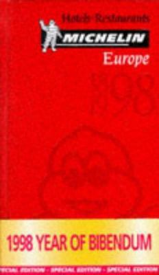 Michelin Red Guide Europe 1998: Hotels-Restaura... 2060700892 Book Cover
