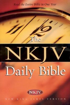 Daily Bible-NKJV 0718010841 Book Cover