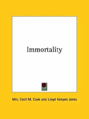 Immortality 1425370217 Book Cover