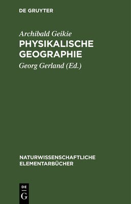 Physikalische Geographie [German] 3111161129 Book Cover