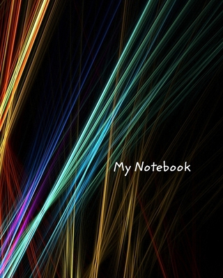 My Notebook: Large Abstract College Ruled Noteb... 0464159970 Book Cover