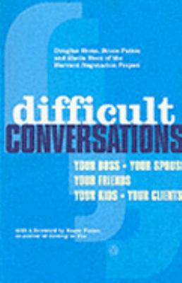 Difficult Conversations: How to Discuss What Ma... 014027782X Book Cover