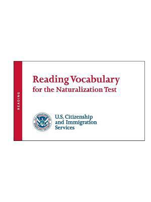 Reading Vocabulary for the Naturalization Test 1387131850 Book Cover