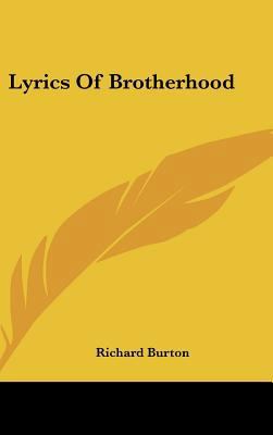 Lyrics of Brotherhood 1161605193 Book Cover