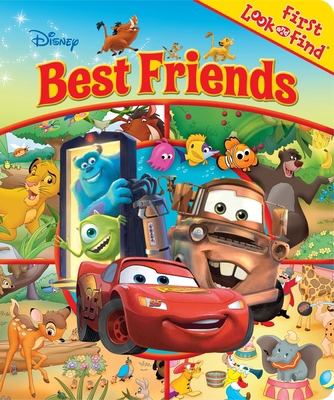 Disney: Best Friends First Look and Find 1450834094 Book Cover