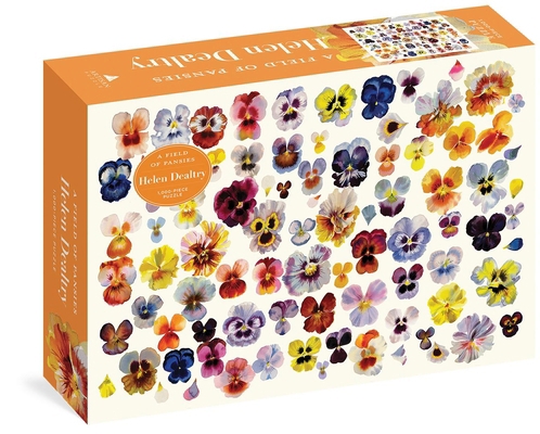 A Field of Pansies 1,000-Piece Puzzle 1648291295 Book Cover