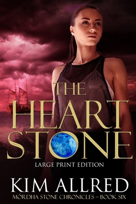 The Heart Stone Large Print: Time Travel Advent... [Large Print] 1953832105 Book Cover