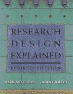 Research Design Explained 0155075055 Book Cover
