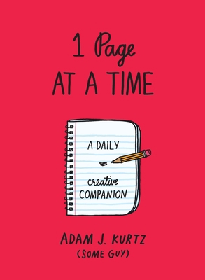 1 Page at a Time (Red): A Daily Creative Companion 0143129872 Book Cover