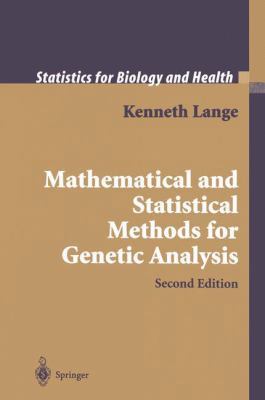 Mathematical and Statistical Methods for Geneti... 0387953892 Book Cover