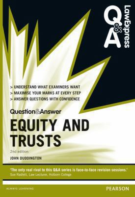 Equity and Trusts 0273783513 Book Cover