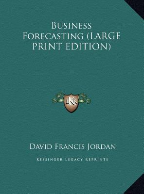 Business Forecasting [Large Print] 1169894151 Book Cover