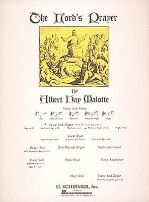 Lord's Prayer: Medium High Voice (D-Flat) and O... 079355358X Book Cover