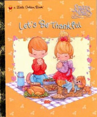 Let's Be Thankful 0307960226 Book Cover