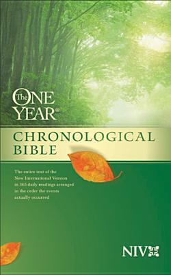 The One Year Chronological Bible [NIV] 084235090X Book Cover