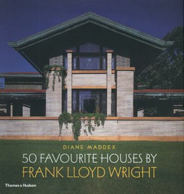 Frank Lloyd Wright 50 Favourite Houses /anglais 0500019924 Book Cover