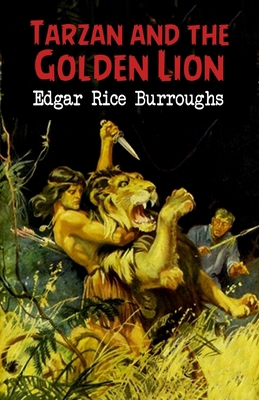 Paperback Tarzan and the Golden Lion (Tarzan #21) Annotated Book