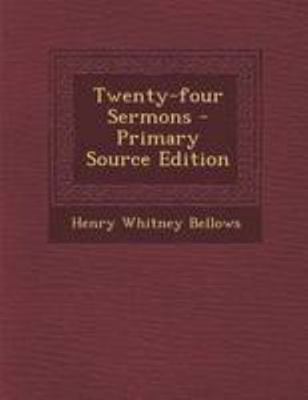 Twenty-Four Sermons - Primary Source Edition 1295220997 Book Cover