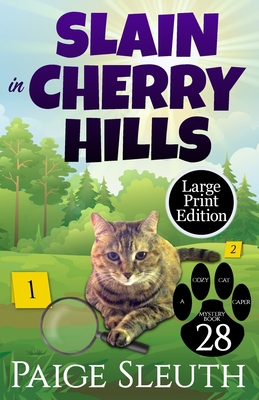 Slain in Cherry Hills [Large Print] 1081721820 Book Cover