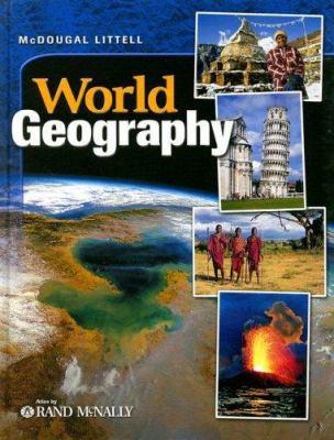 McDougal Littell World Geography: Student Editi... 0618087214 Book Cover