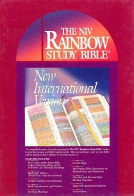 The New International Version Rainbow Study: De... 0933657358 Book Cover