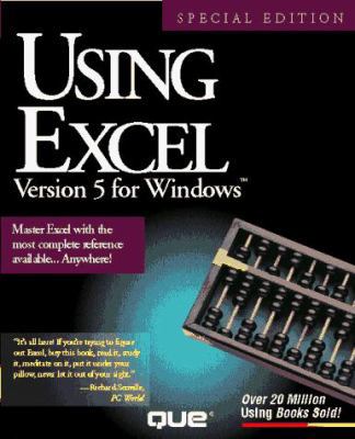Using Excel Version 5 for Windows, Special Edition 1565294599 Book Cover