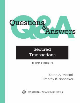 Questions & Answers: Secured Transactions 1531006892 Book Cover