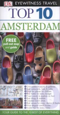 Top 10 Amsterdam [With Map] 1405358211 Book Cover