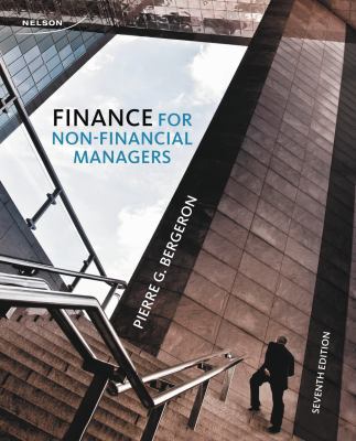Finance for Non-Financial Managers, 7th Edition 0176530835 Book Cover
